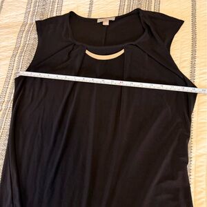 Roz and Ali Classic Black Sleeveless Top